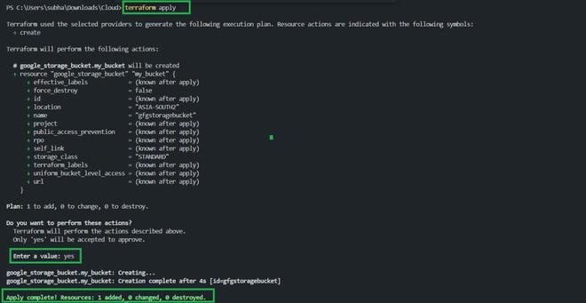 How to Create Storage Bucket in GCP Using Terraform? - GeeksforGeeks