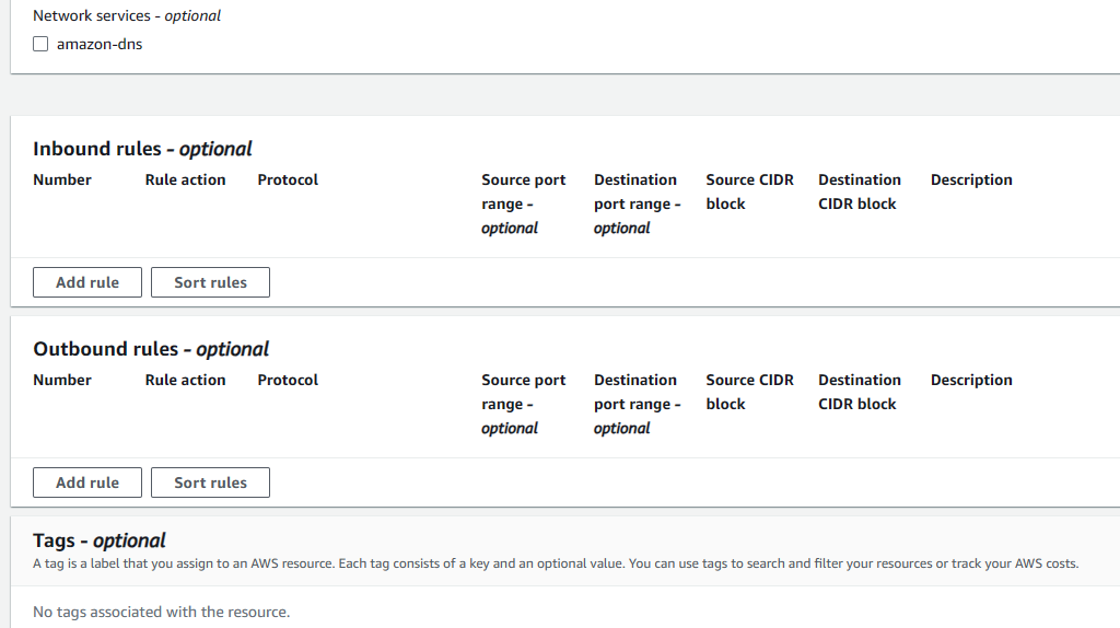 Inbound Rules