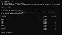 How to Update Table Rows in PL/SQL Using Subquery? - GeeksforGeeks