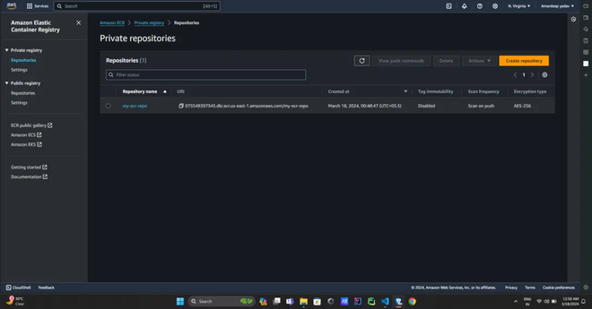 How To Create ECR Repository In AWS Using Terraform ? - GeeksforGeeks