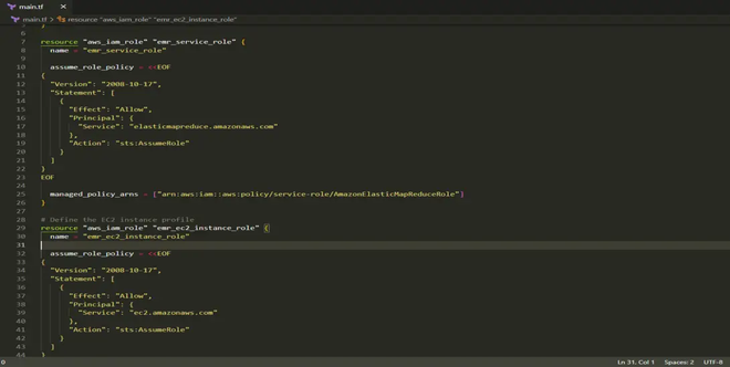 How To Create EMR Cluster In AWS Using Terraform ? - GeeksforGeeks