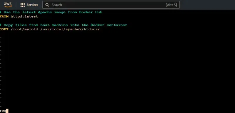 Configure-Dockerfile