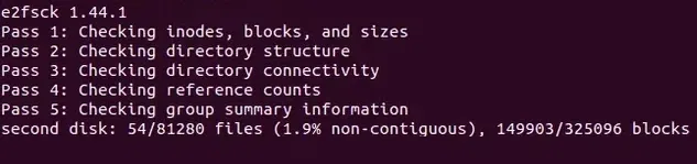 fsck-disk-check