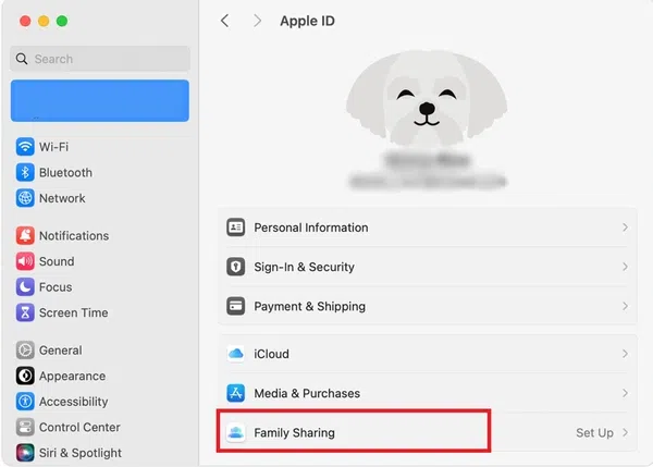 Set-Up-Family-Sharing-on-MacOS