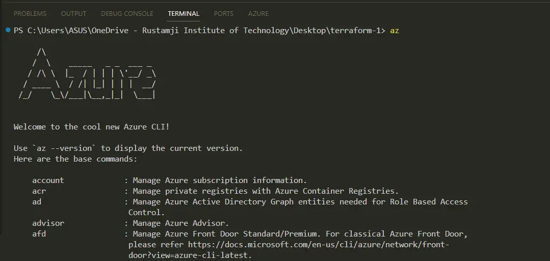 Azure CLI