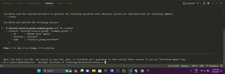 How To Create Azure Resource Group Using Terraform ? - GeeksforGeeks
