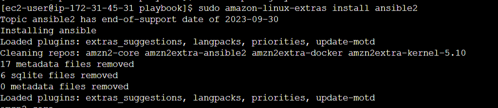 ansible installation