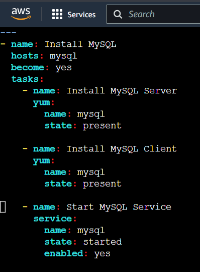 YAML  file 