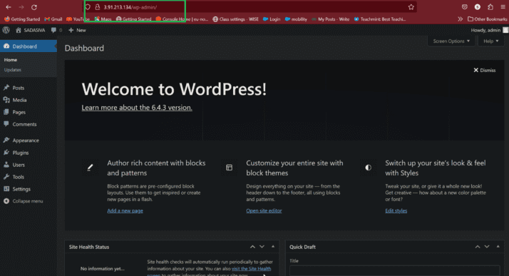 Wordpress Application official Page