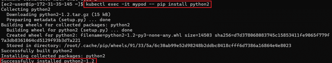 How To Install Python In Kubernetes Pod ? - GeeksforGeeks