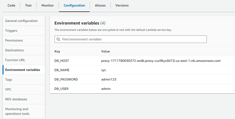 Provide Configurations In Environment Variables