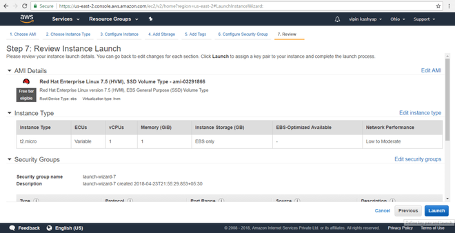 AWS EC2 Instance Setup with Apache Server - GeeksforGeeks