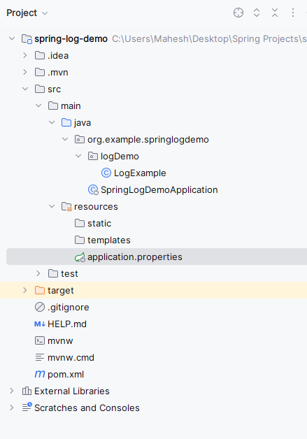 Folder Structure