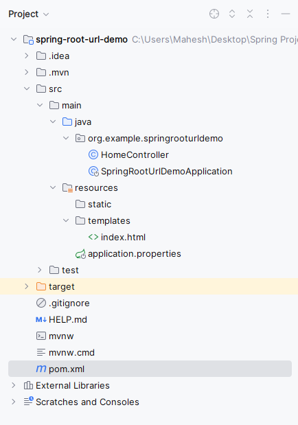 Folder Structure