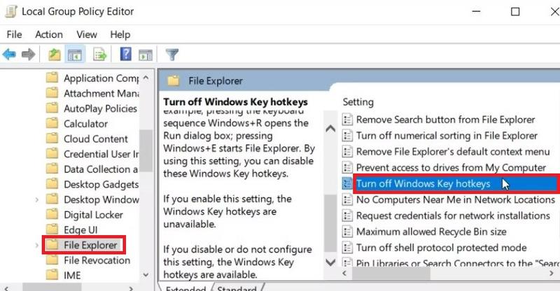 How to Enable and Disable Keyboard Shortcuts in Windows?