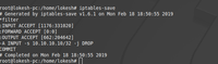 iptables-save command in Linux with examples - GeeksforGeeks