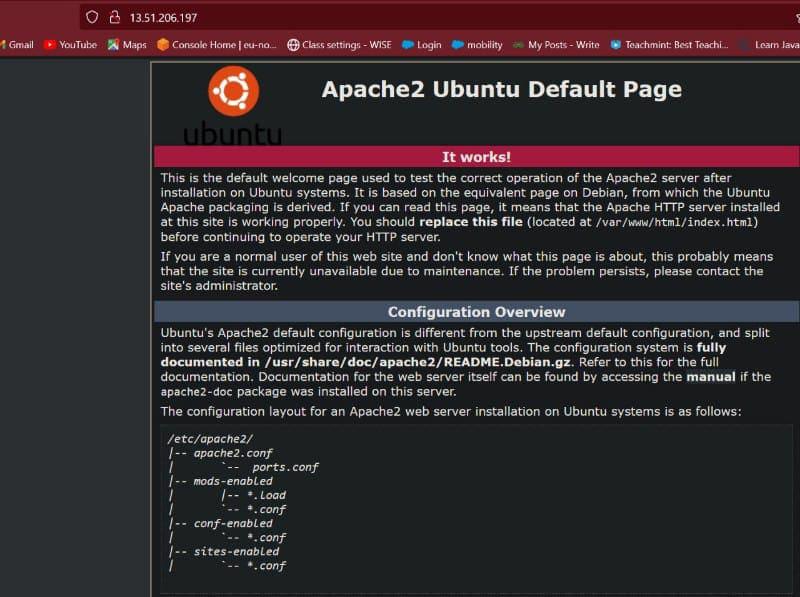 Apache In Ubuntu