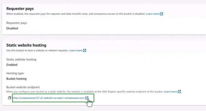 Deploying Project Links