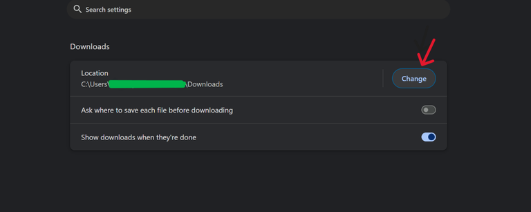 Change the Download Location in Google Chrome