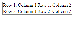 Html-Table