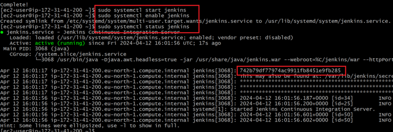 Status of Jenkins