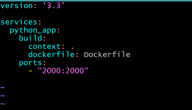 docker composiefile 