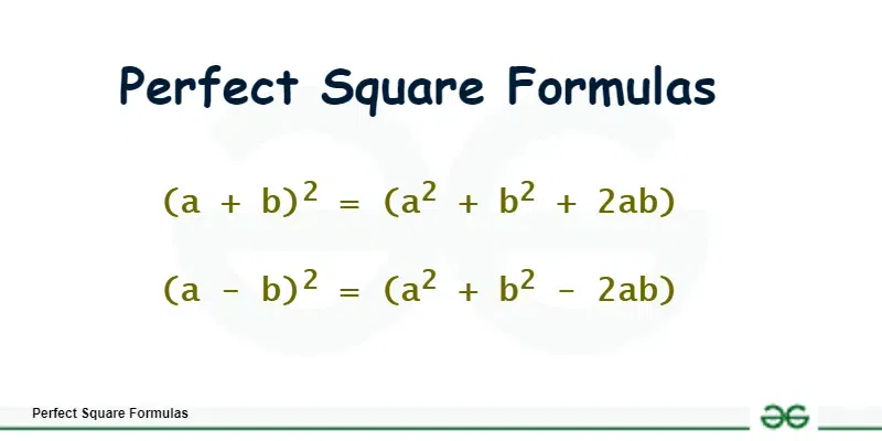 Perfect-Square-Formula