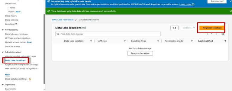 How to Create AWS Data Lake - GeeksforGeeks