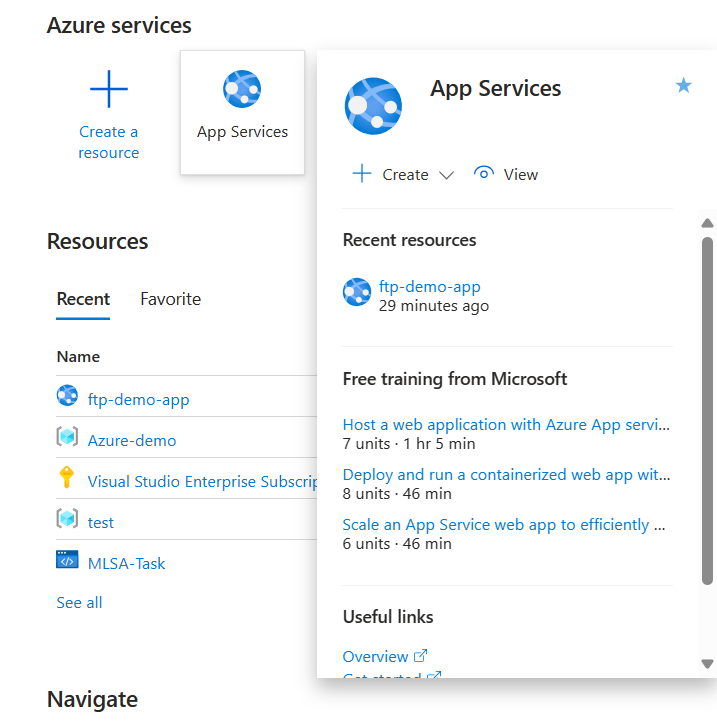 Azure App Services