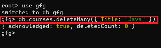 Using-deleteMany()1