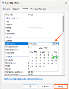 How to Change the Date of your Digital Photographs? - GeeksforGeeks