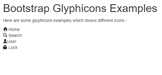 Bootstrap-Glyphicons