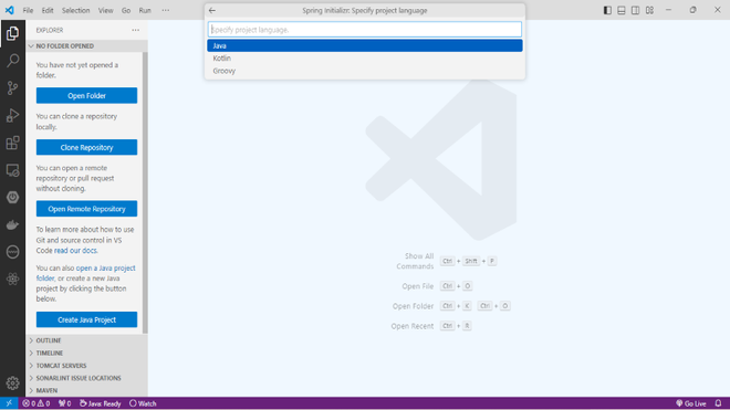 How to Build Spring Boot Project in VSCode - GeeksforGeeks