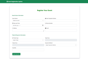 Event Registration System using Spring Boot - GeeksforGeeks