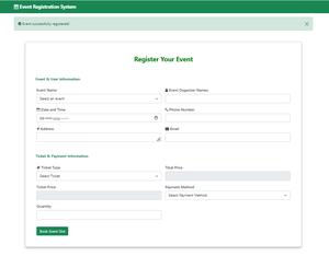 Event Registration System using Spring Boot - GeeksforGeeks