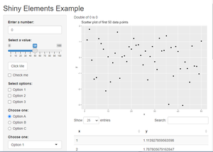 R Shiny Examples - GeeksforGeeks