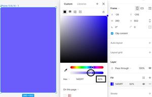 Fill Tool in Figma - GeeksforGeeks