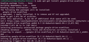 How to Use Google Drive in Linux - GeeksforGeeks