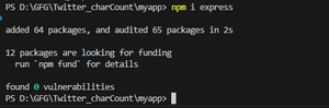 Npm Start Geeksforgeeks Npm Start Geeksforgeeks