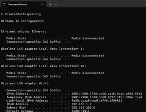 How To Use “ipconfig” To View Network Information? - GeeksforGeeks