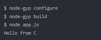 How to Run C Code in NodeJS? - GeeksforGeeks