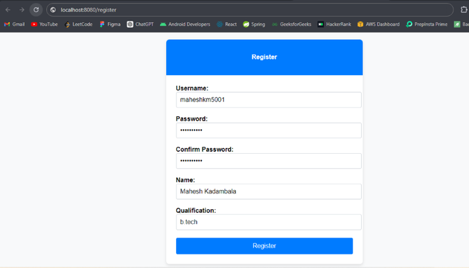 Extra Login Fields with Spring Security - GeeksforGeeks