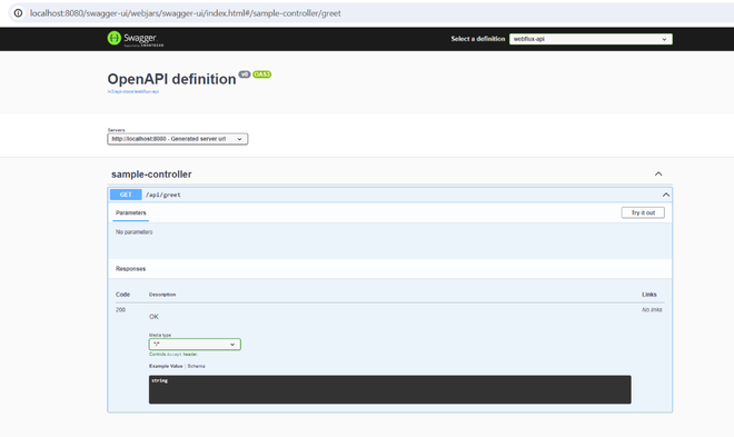 Enable Swagger in Spring WebFlux - GeeksforGeeks