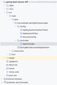 Securing Spring Boot API With API Key and Secret - GeeksforGeeks