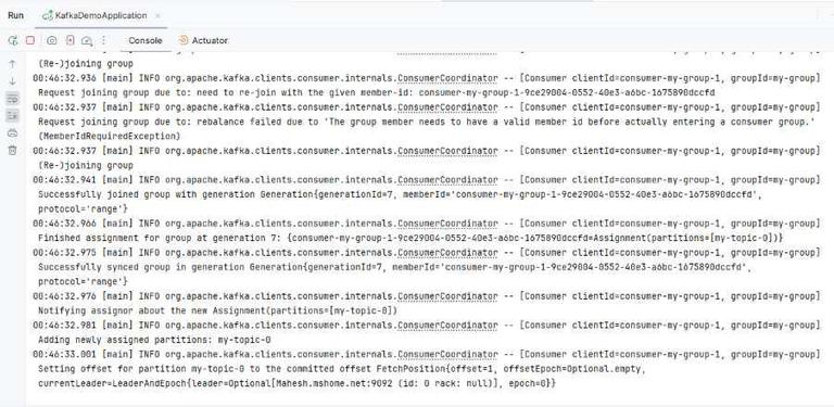 How to Subscribe to the Topic in Apache Kafka from the Java application ...