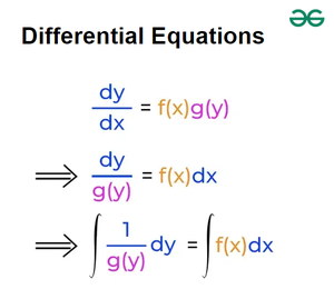Application of Differential Equation - GeeksforGeeks