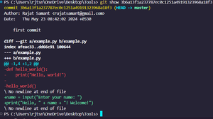 Inspecting Changes in a Git Commit - GeeksforGeeks