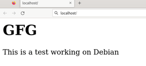 How To Install the Apache Web Server on Debian 11? - GeeksforGeeks