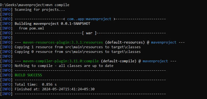Maven Commands and Options - GeeksforGeeks
