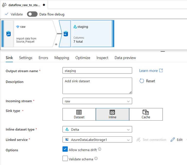 Convert Parquet File to Delta Lake using Azure Data Factory - GeeksforGeeks